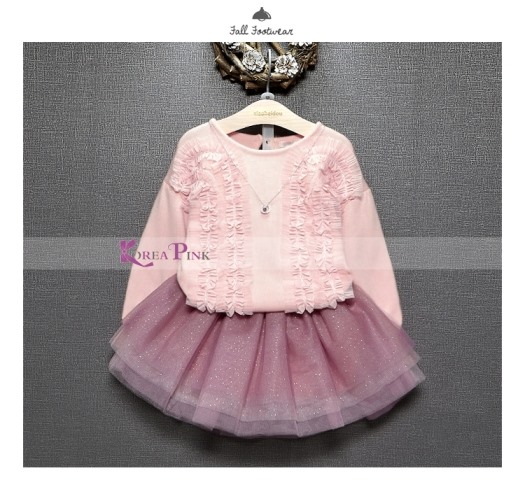 dress gaya korea anak tutu